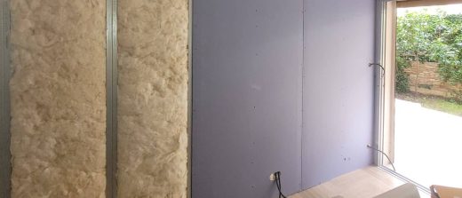 Pose cloison et finition peinture Cagnes sur Mer