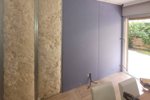 Pose cloison et finition peinture Cagnes sur Mer