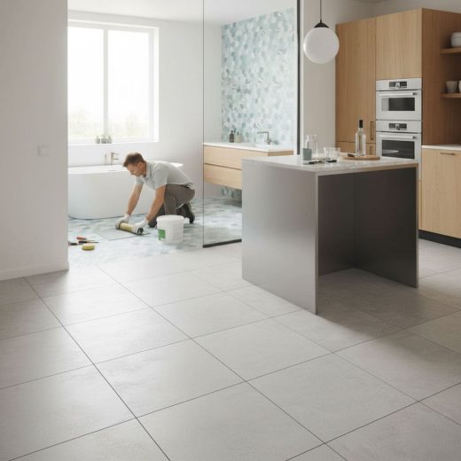 Revêtement de sol à Villeneuve-Loubet : pose et fourniture de sols souples et parquet
