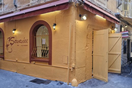 Rénovation peinture et ravalement de façade – Restaurant au Vieux-Nice