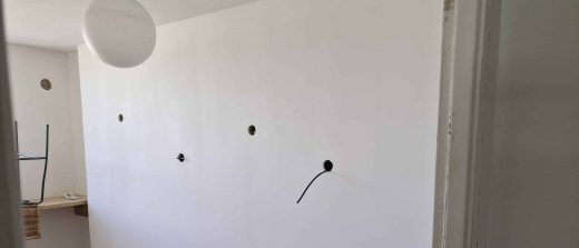 Renforcer un mur de cuisine avec un doublage OSB